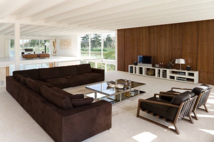modern tervezésű-nappali-vonzó-belsőépítészeti