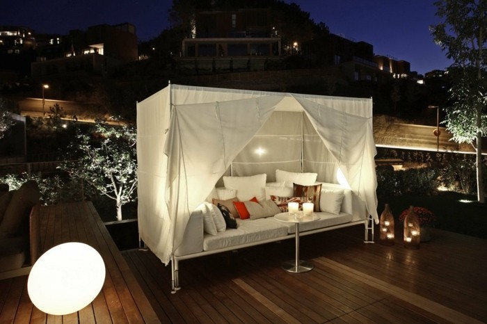 Moderni Kuće-jako-pra-terasa-s-unikalen modela krevet