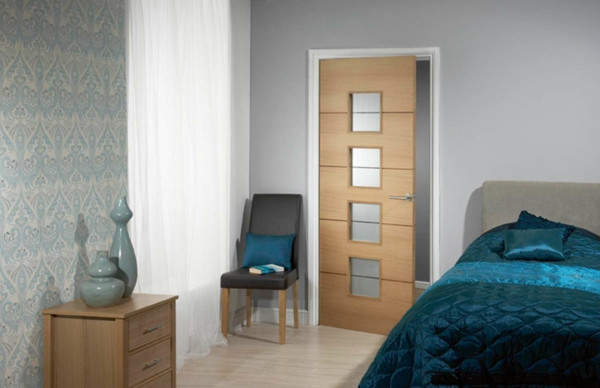 Moderna kvalitete drva-sobna vrata-interijer-dizajna u idejama