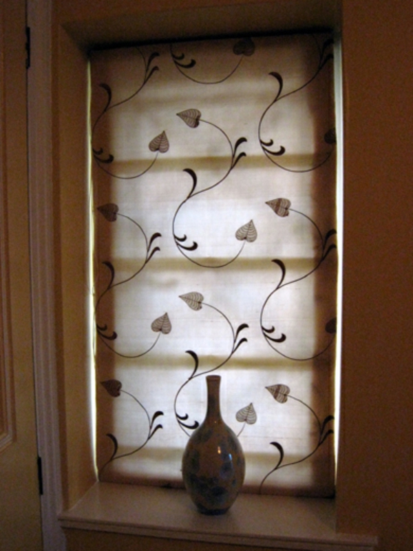 persianas modernas para pequeñas ventanas interesantes iluminadas