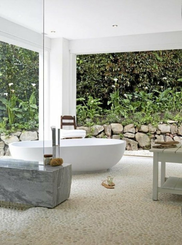 आधुनिक सपना बाथरूम स्टाइलर विदेशी-बाहर की कई हरे पौधे