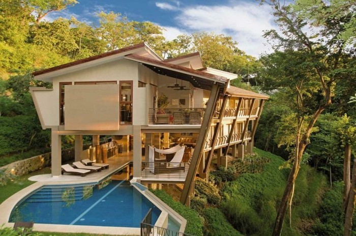 moderna arhitekt kuća-super-lijepe-prirodni okoliš
