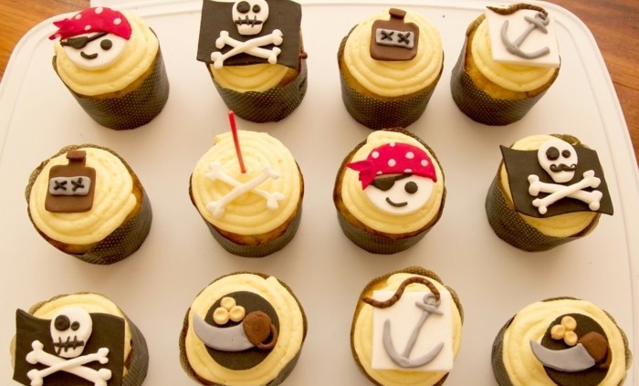 muffin-díszítse-születésnap-party-kalózok