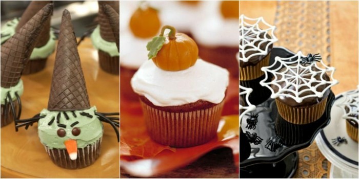 muffins-uređenje-halloween-bundeve kolač