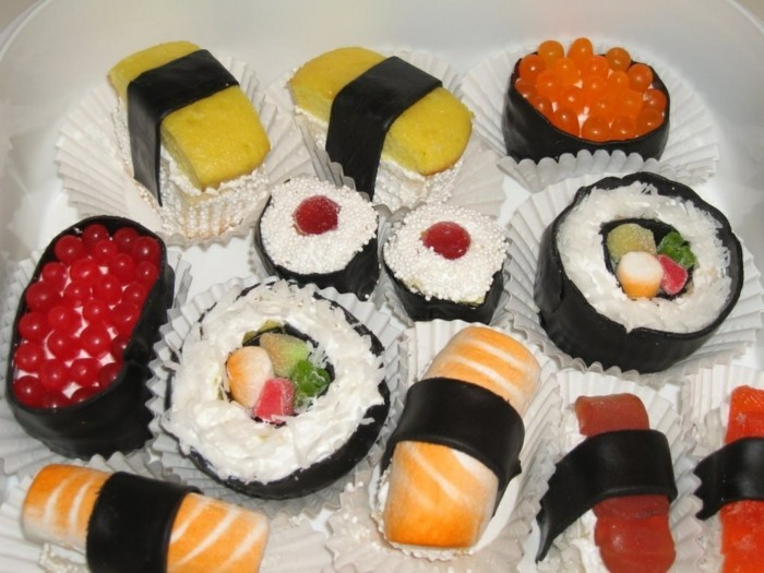 magdalenas-decorar-Ideas-sushi-deco-divertida-muffin-deco