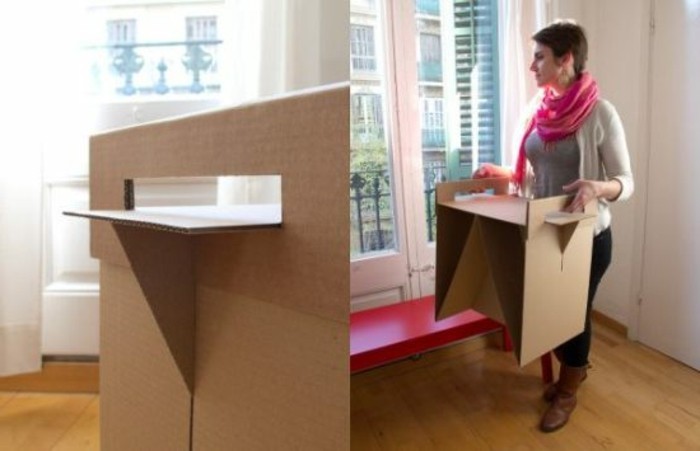 шкафче-сам натрупването много креативен дизайн