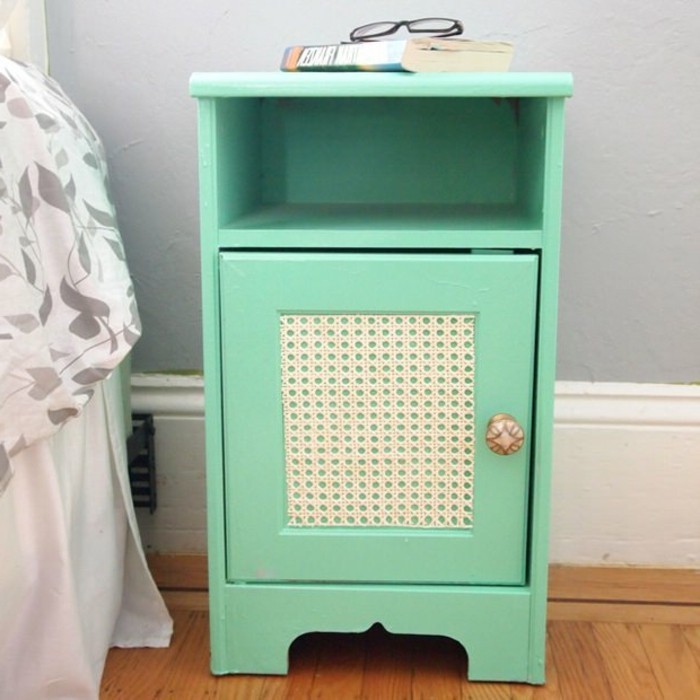 шкафче-сам натрупване тюркоаз-цветен и-супер-дизайн