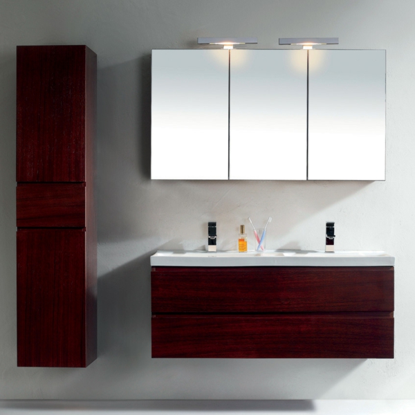 нов огледален шкаф за баня - много модерен