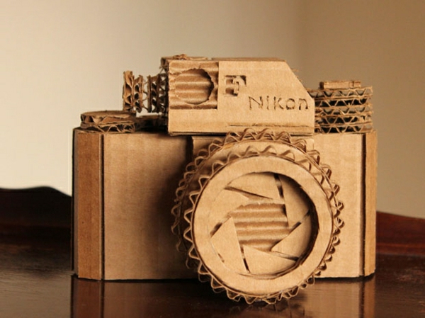Nikon-efectivo-diseño-de-cartón-efectivo-ideas-cartón-basado en cartón idea