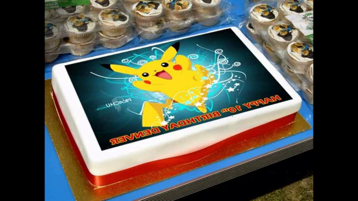 idée pour un beau pokemon gâteau - voici un petit pokemon essence pikachu