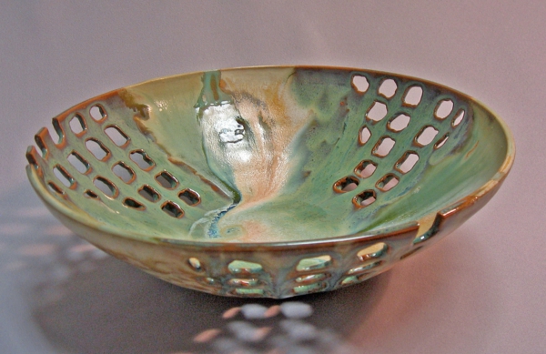 水果碗陶瓷创意设计灰色背景