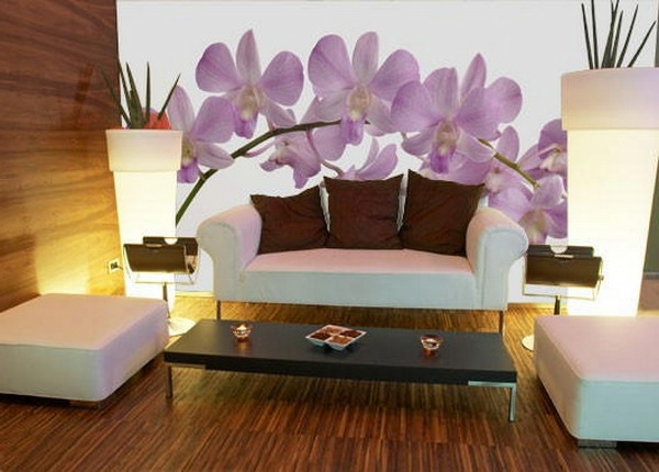 орхидея-цвят-красив-wandhgestaltung
