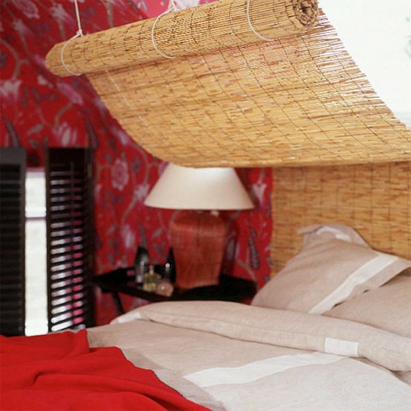 интересен модел легло в спалнята - ориенталски стил