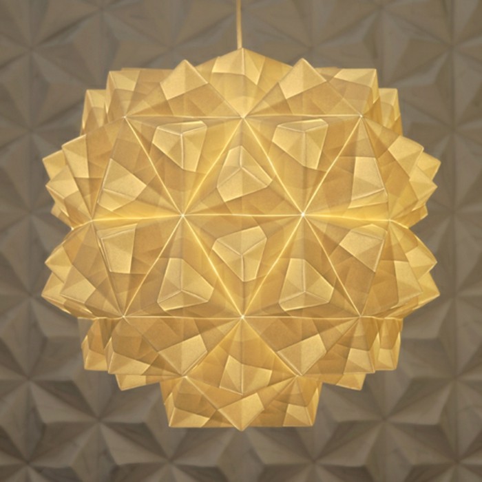origami-lampunvarjostin-beeindruckendеr-lampunvarjostin