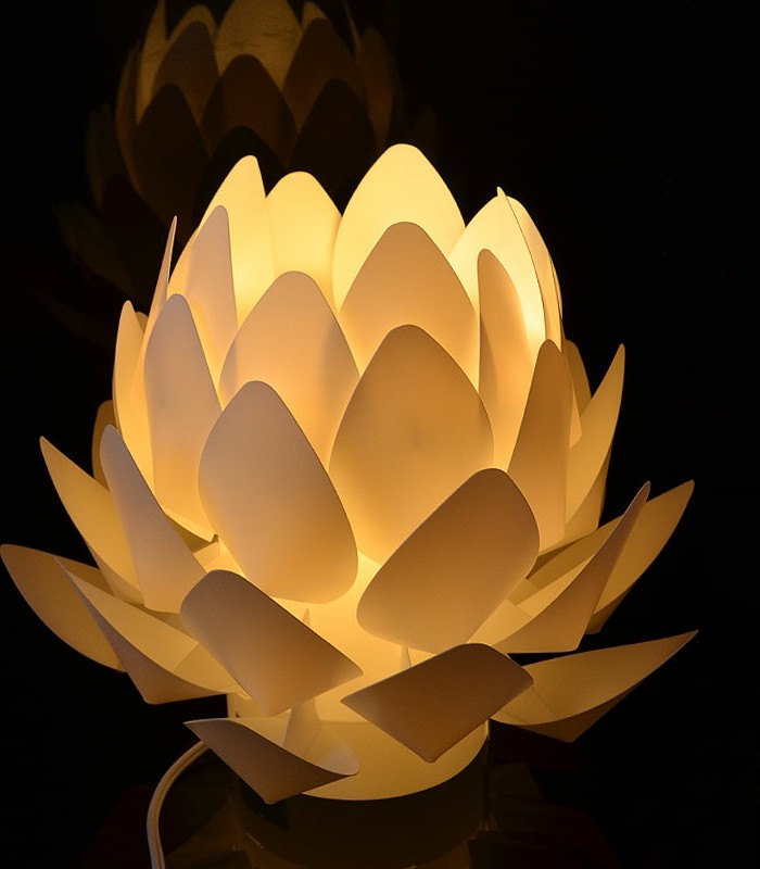 оригами абажур-а-красива-лампа
