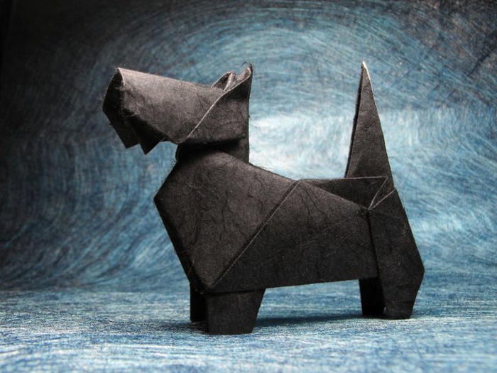 origami-animales-un-perro-interesante