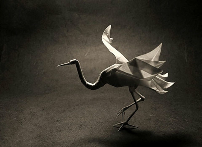 оригами-животни-кран - красив модел