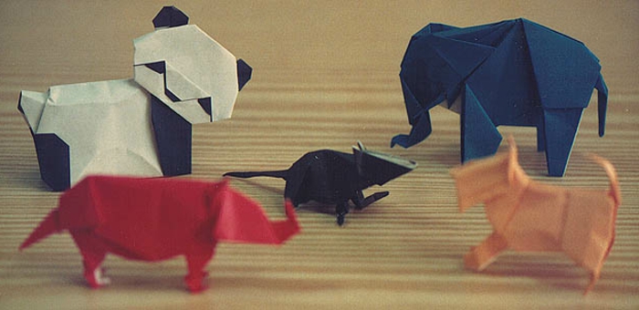 origami-animals-diferentes tipos