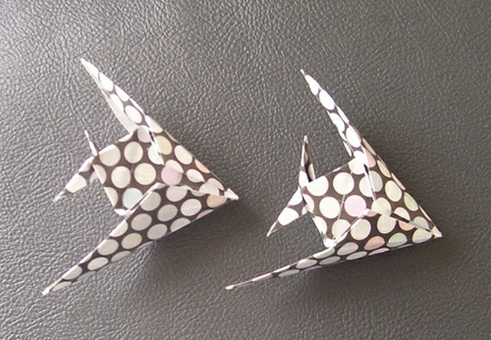 оригами животни и две славно-риба