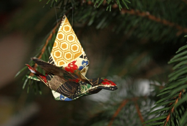 origami-to-karácsony jó ötlet