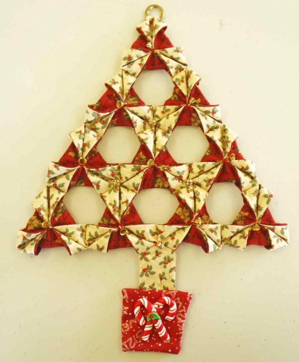 origami-to-christmas-u-obliku-od-jele stablo - super lijepo pojavljuju