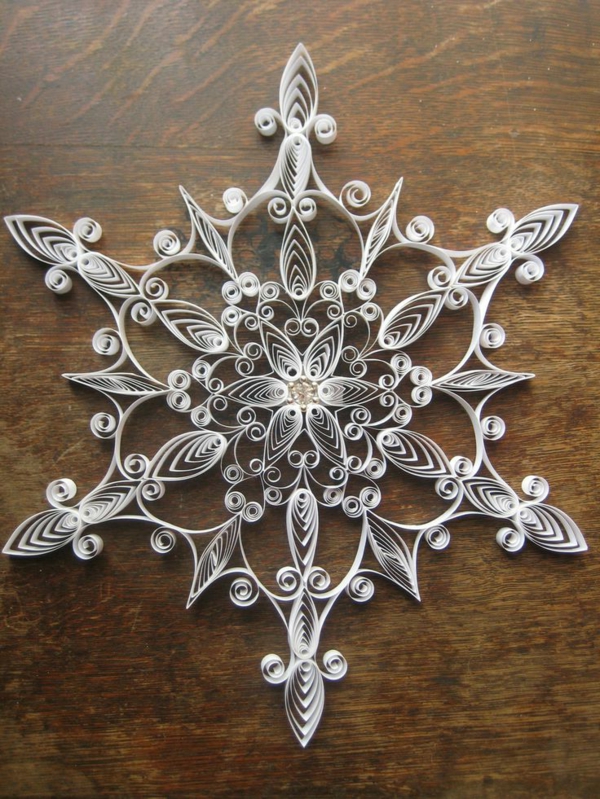origami-to-christmas-original-snowflake - φωτογραφία που τραβήξαμε από πάνω