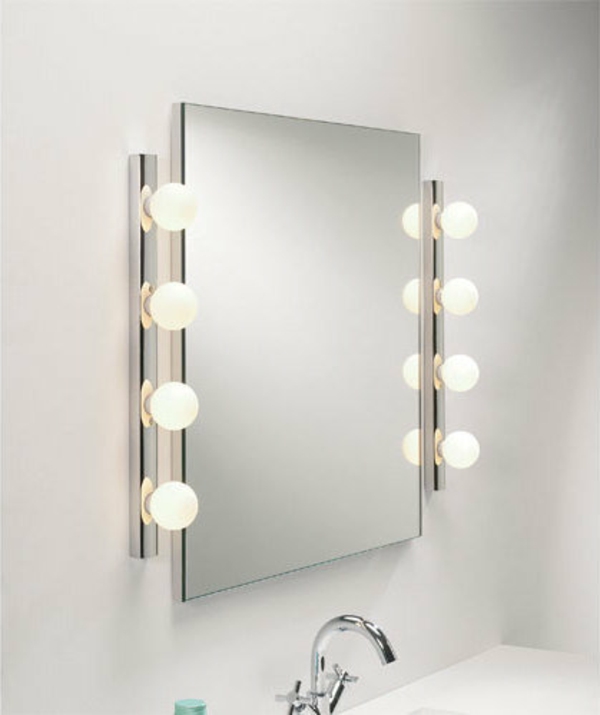 -práctica original de un espejo de iluminación-en-baño