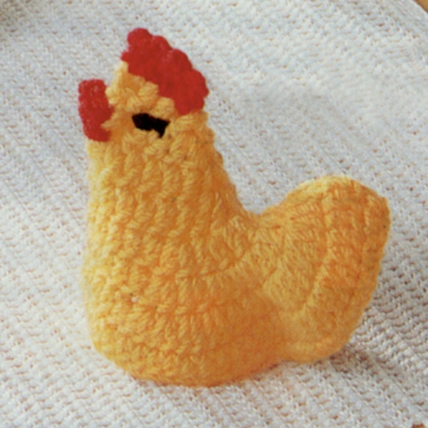 de embargo-crochet-con-simpático-hühnen-crochet-aprendizaje de los huevos de colores cálidos