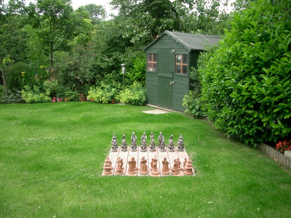 في الهواء الطلق garden2 الشطرنج الى الوراء