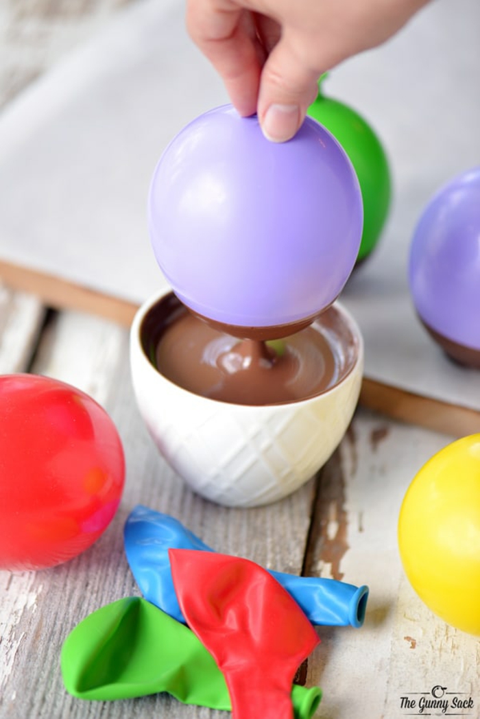 Направи шоколадова купа с балон себе си, стъпка по стъпка инструкции, прости и ефективни