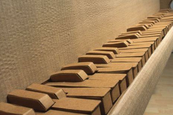 пиано на-картон-ефективен пълен дизайн от употреба картонени-ефективно-идеи-кашон
