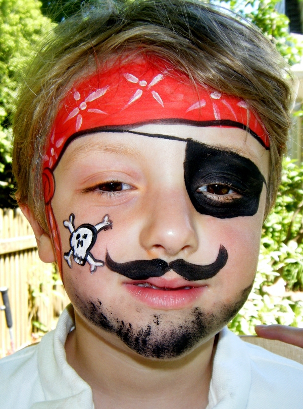 maquillaje pirata - idea genial