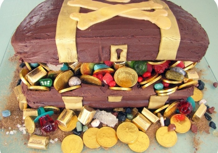 pirate-trésor boîte Tinker-a-cake