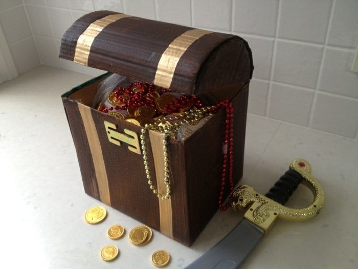 пират съкровище кутия-калайджия-и-ZUBEHÖR