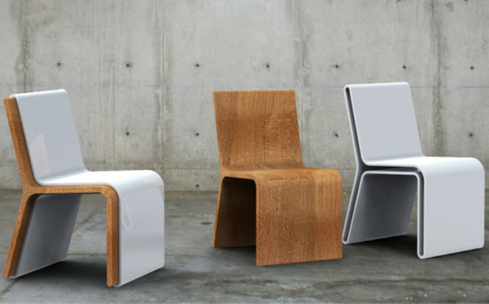εξοικονομεί χώρο επίπλων-τρεις-cool-καρέκλες