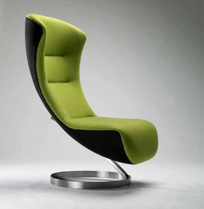 muebles-verde-silla de ahorro de espacio