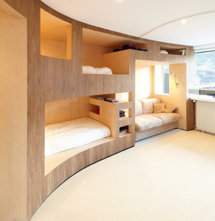 camas para ahorrar espacio-muebles-super-alta se ven