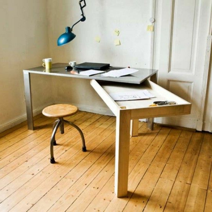 Ahorra espacio-muebles-interesante mesa