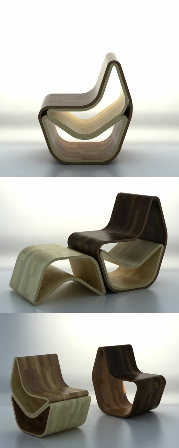 tilaa säästävä-huonekalu-moderni-tuoli