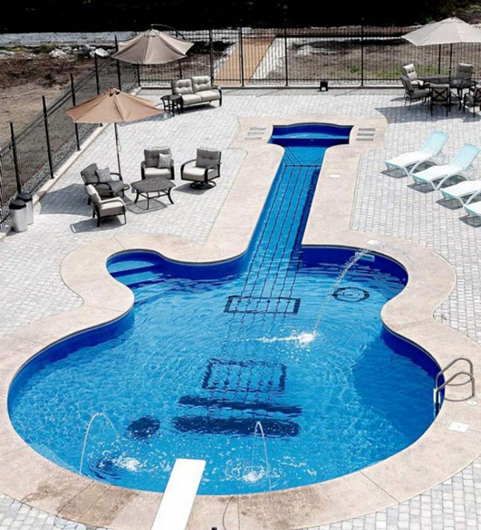 piscina de fondo de pantalla de la guitarra-form-foro-hecha por arriba