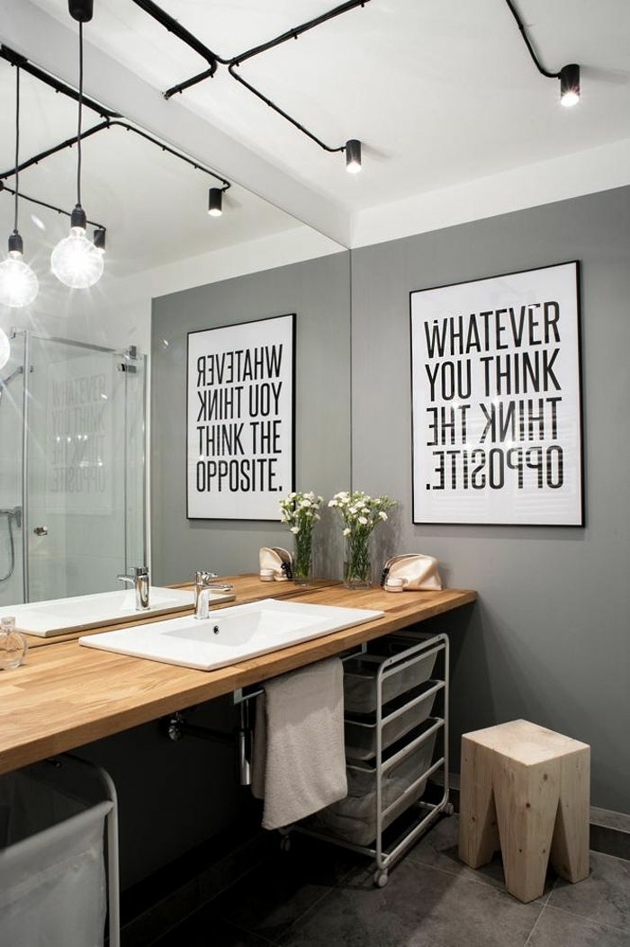 pratique salle de bains-design intéressant affiche