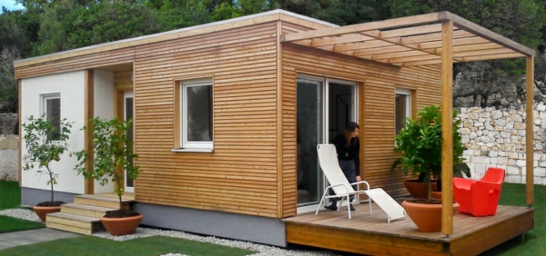 евтини мини къщи - малка сглобяема къща - модерен дизайн