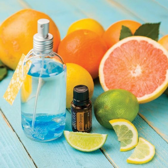 grapefruit, mész, citrom, esztétikus olaj, illatosító spray narancs olajjal