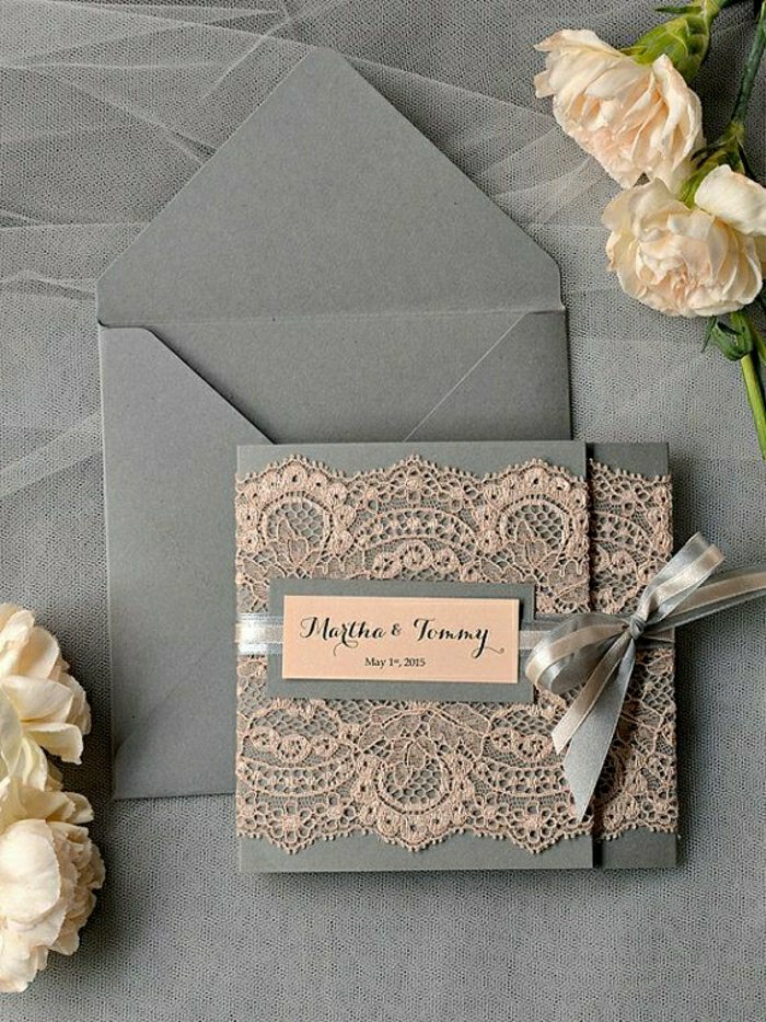 romantično-vjenčanja-sivo-ružičaste čipke vrpci Božur lijepa-prekrasna-kreativni