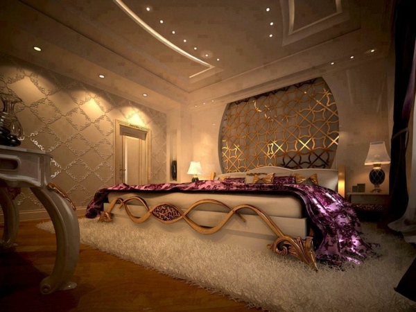रोमांटिक बेडरूम का डिजाइन