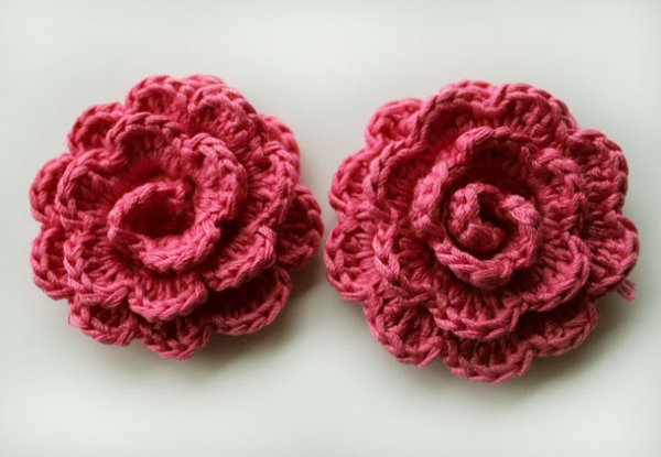 אדום-ורדים-הסרוגה-יפה-יצירתי-סרוגה-פרח