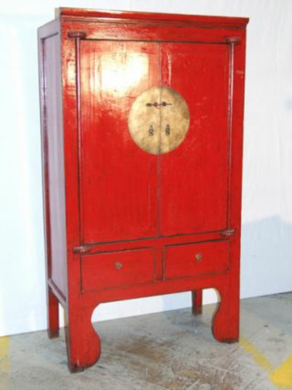piros szekrény-kínai-bútor-nagyon szép modell
