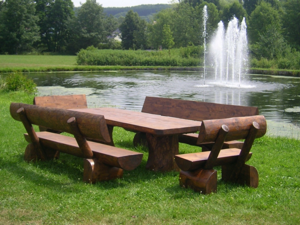من الخشب والامتلاك وبناء جميلة furniture- حديقة ريفي