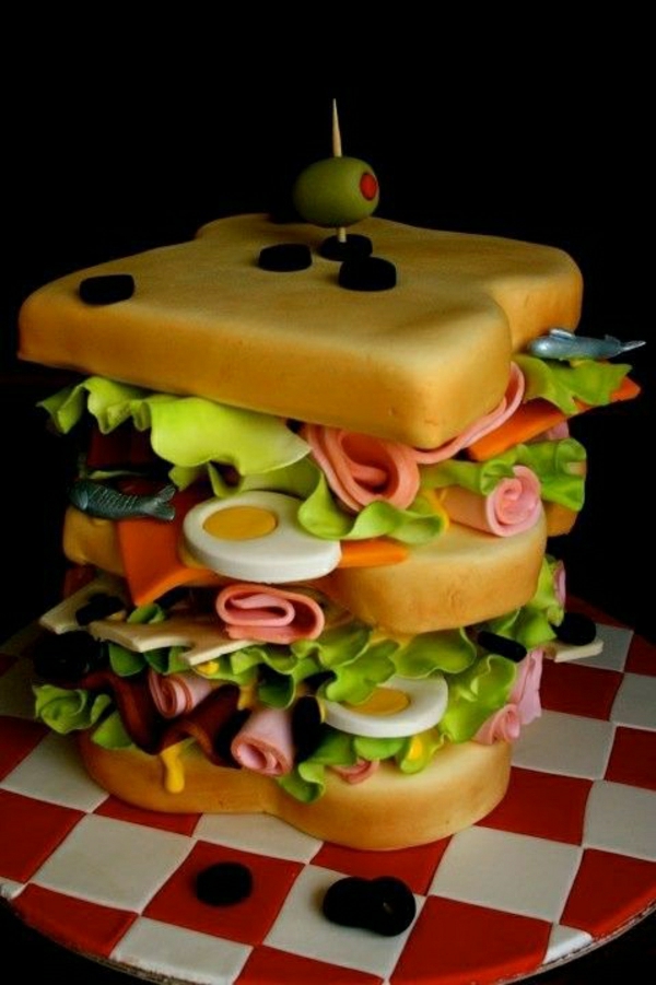 сандвич-торта-ред-красив-пай торти декорират-баници-снимки