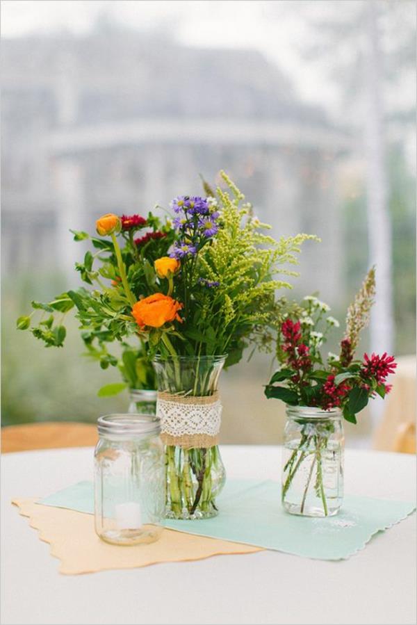 -Gyönyörű asztaldísz esküvői esküvői ötletek vintage asztaldísz ötletek
